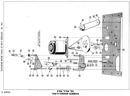 A-901 ; Roberts Electronics (ID = 556096) Ampl/Mixer