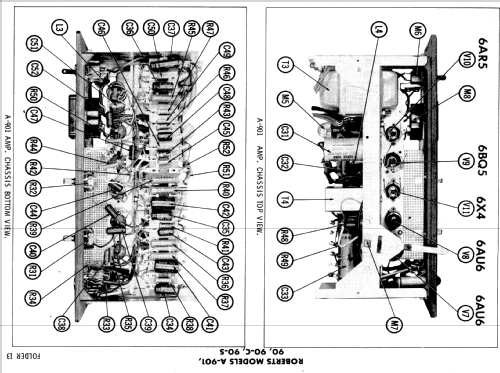 A-901 ; Roberts Electronics (ID = 556105) Ampl/Mixer