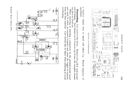 RT7; Roberts Radio Co.Ltd (ID = 598315) Radio