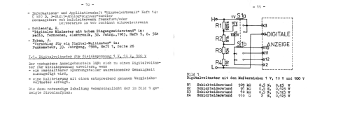 Elektronik-Bausatz Digitale Anzeige für Gleichspannung ; Robotron- (ID = 1316019) Bausatz