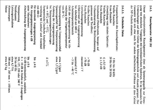 NF-Rauschgenerator NRG 201 Typ 03 0002; Robotron- (ID = 1520112) Ausrüstung