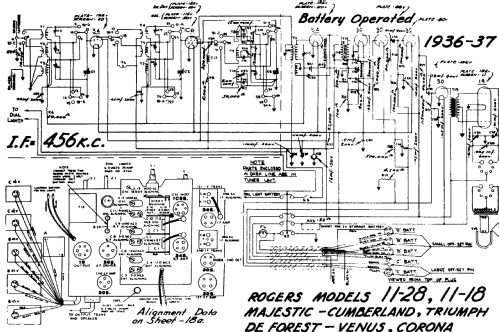 Majestic Triumph Ch= 6M782; Rogers-Majestic, (ID = 662730) Radio