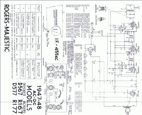 R167 ; Rogers-Majestic, (ID = 554476) Radio