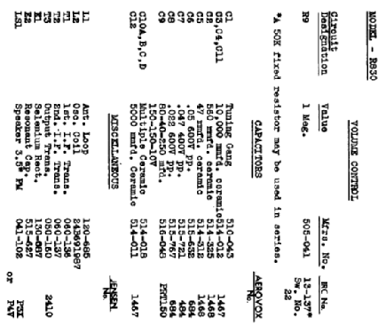 R830 ; Rogers-Majestic, (ID = 2157738) Radio