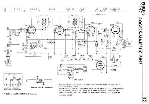 R847 ; Rogers-Majestic, (ID = 2261952) Radio