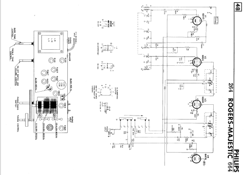 R-664 ; Rogers-Majestic, (ID = 2304138) Radio