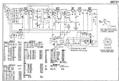 Rogers 11/75 Ch= 6R731; Rogers-Majestic, (ID = 2245727) Radio