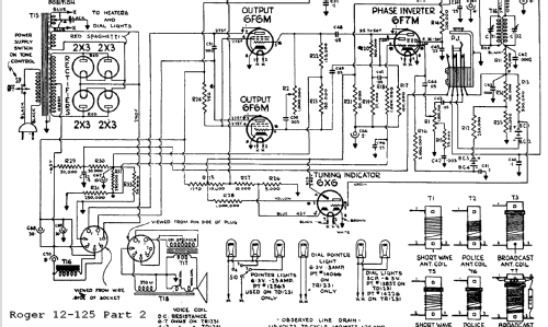 Rogers 12-125 Ch= 7R1231; Rogers-Majestic, (ID = 665788) Radio