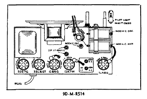 Rogers 14-50 Ch= 9R514; Rogers-Majestic, (ID = 2241307) Radio