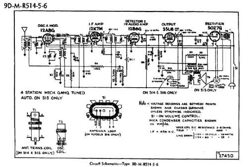 Rogers 14-50 Ch= 9R514; Rogers-Majestic, (ID = 2241308) Radio