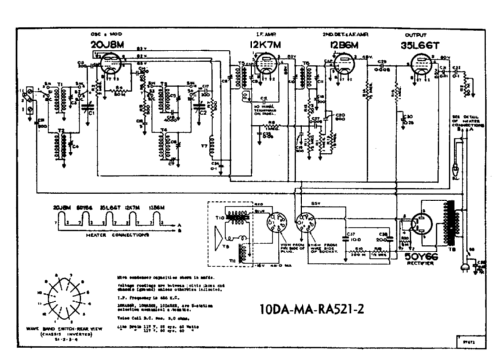 Rogers 15/54AX Ch= 10RA522; Rogers-Majestic, (ID = 2242689) Radio