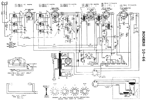 Rogers Ten-66 Ch= 24; Rogers-Majestic, (ID = 661268) Radio