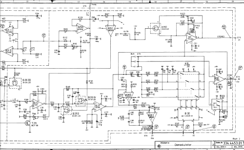 Modulation Analyzer FAM 334.2015.54; Rohde & Schwarz, PTE (ID = 1285575) Equipment