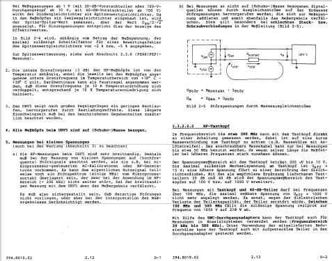 RF-Millivoltmeter URV5; Rohde & Schwarz, PTE (ID = 1212824) Ausrüstung