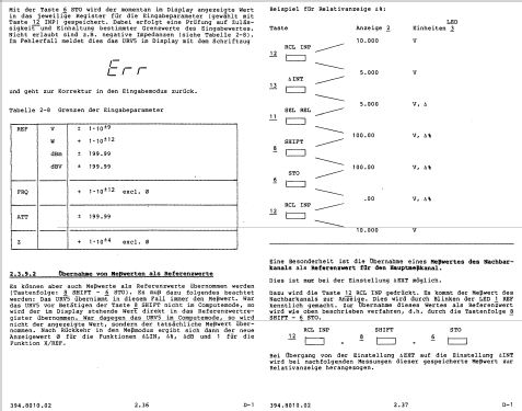 RF-Millivoltmeter URV5; Rohde & Schwarz, PTE (ID = 1212837) Ausrüstung