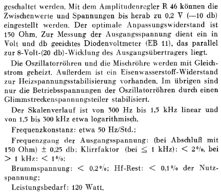 Schwebungssummer SIM BN 4035; Rohde & Schwarz, PTE (ID = 183574) Equipment