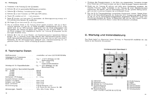 Semitest II TDP ; Rohde & Schwarz, PTE (ID = 67445) Equipment