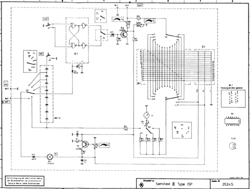 Semitest III ISP ; Rohde & Schwarz, PTE (ID = 68140) Equipment