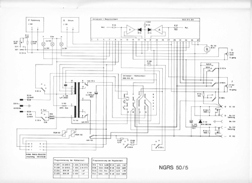 Stromversorgungsgerät NGRS 50/5; Rohde & Schwarz, PTE (ID = 1567606) Equipment