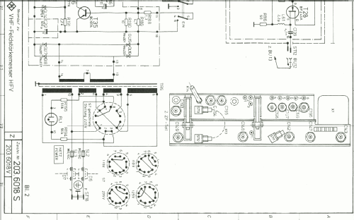 VHF-Messempfänger HFV; Rohde & Schwarz, PTE (ID = 1528858) Commercial Re