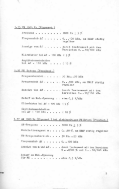 AM/FM-Messsender SMAF ; Rohde & Schwarz, PTE (ID = 2868414) Equipment