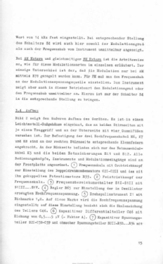 AM/FM-Messsender SMAF ; Rohde & Schwarz, PTE (ID = 2868424) Equipment