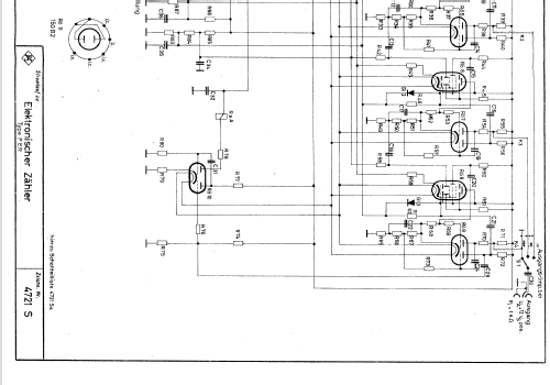 Elektronischer Zähler FER BN4721; Rohde & Schwarz, PTE (ID = 2326599) Equipment