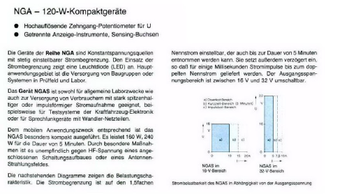 Labornetzgerät DC Power Supply NGA 35; Rohde & Schwarz, PTE (ID = 1878140) Power-S