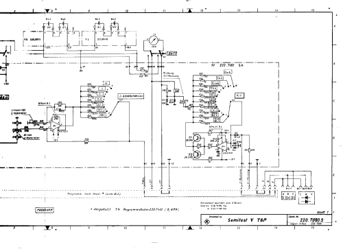 Semitest V TGP IN 220.7090.02; Rohde & Schwarz, PTE (ID = 1902281) Equipment