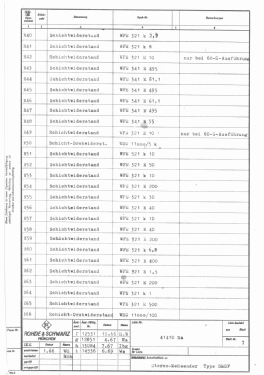 Stereo-Mess-Sender Signal Generator SMSF BN41410 /50 /60; Rohde & Schwarz, PTE (ID = 2868458) Equipment