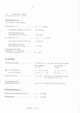 Stereo-Mess-Sender Signal Generator SMSF BN41410 /50 /60; Rohde & Schwarz, PTE (ID = 2868466) Equipment