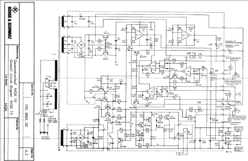 Stromversorgungsgerät DC Power Supply NGK Serie NGK15 / NGK35 / NGK70 / NGK280; Rohde & Schwarz, PTE (ID = 1851827) Fuente-Al