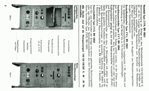 Tonfrequenz-Wiedergabeanlagen BN-Gruppe 138; Rohde & Schwarz, PTE (ID = 2564484) Ampl/Mixer