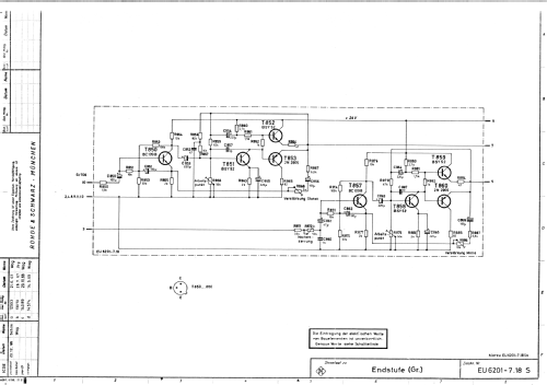 VHF-Ballempfänger EU6201; Rohde & Schwarz, PTE (ID = 2440055) Commercial Re