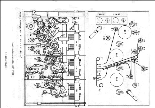 VHF-Empfänger - Receiver EU89; Rohde & Schwarz, PTE (ID = 2335749) Commercial Re