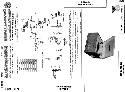 41-683 ; Roland Radio (ID = 585794) Ton-Bild