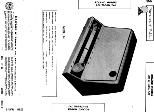 AF1 ; Roland Radio (ID = 588770) Radio