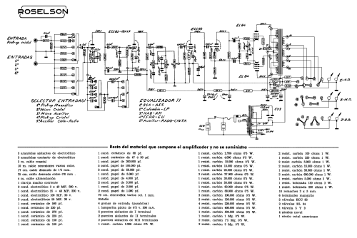 SK12W; Roselson, Acústica (ID = 1944441) Ampl/Mixer