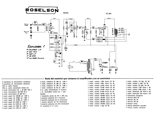 SK6W; Roselson, Acústica (ID = 1872171) Ampl/Mixer