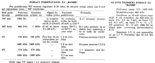 Bambi ; RR Zavodi Radio (ID = 1549654) Radio