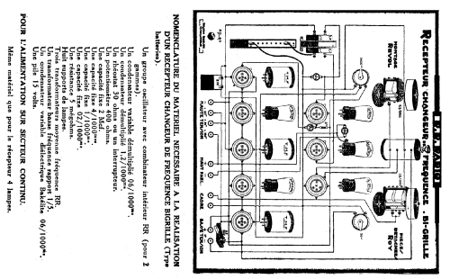 Récepteur changeur de Fréquence bi-grille ; RR Radio R.R. Radio; (ID = 2029284) Kit