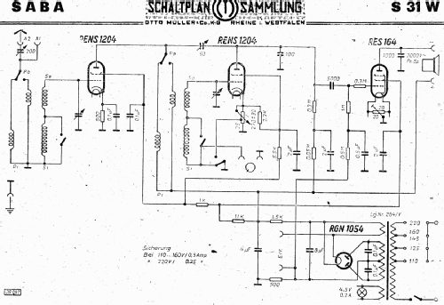 31W ; SABA; Villingen (ID = 3111653) Radio