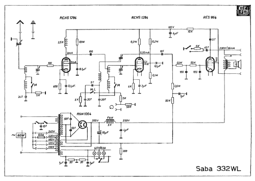 332WL; SABA; Villingen (ID = 2077247) Radio