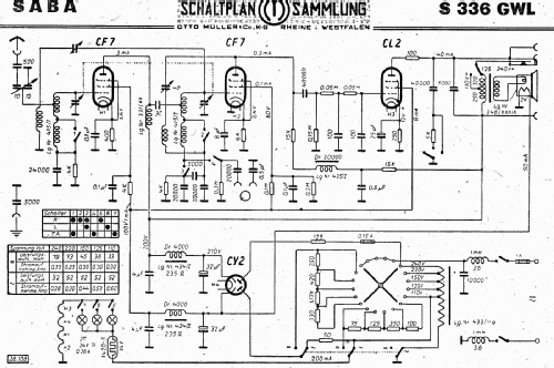 336GWL; SABA; Villingen (ID = 3101804) Radio