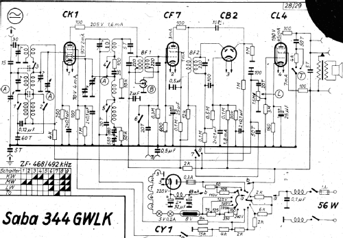 344GWLK; SABA; Villingen (ID = 3050008) Radio