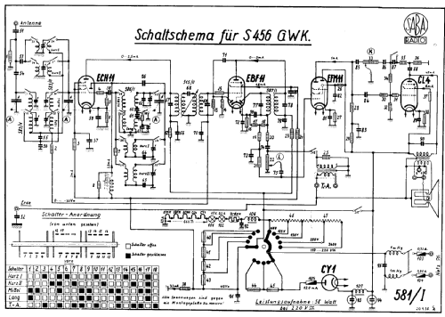 S-456GWK 456GWK; SABA; Villingen (ID = 356957) Radio