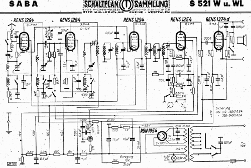 521W; SABA; Villingen (ID = 3106027) Radio