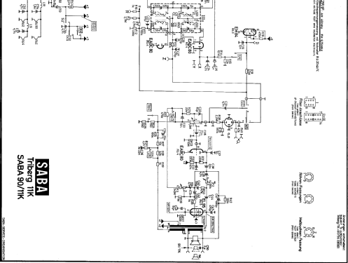 90/11K; SABA; Villingen (ID = 412372) Radio