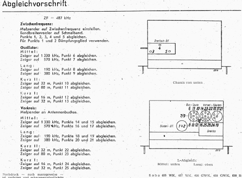 Batterieempfänger S-620B 620B; SABA; Villingen (ID = 3074889) Radio