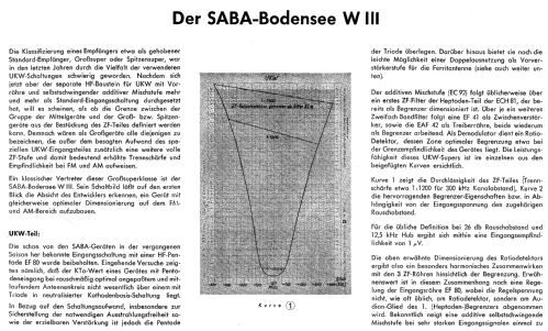 Bodensee W3 ; SABA; Villingen (ID = 9902) Radio